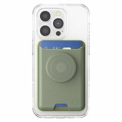 PopSockets Softgoods PopWallet+ for MagSafe with Adapter Eucalyptus