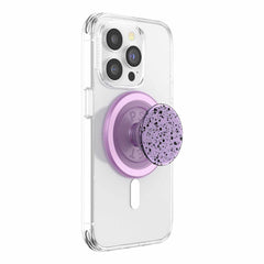 PopSockets PopGrip for MagSafe Round with Adapter Ring Sugar Plum Speckle