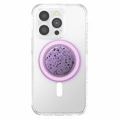 PopSockets PopGrip for MagSafe Round with Adapter Ring Sugar Plum Speckle