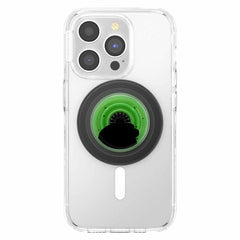 PopSockets PopGrip For MagSafe Round with Adapter Ring Tidepool Lava Lamp Absinthe Ink