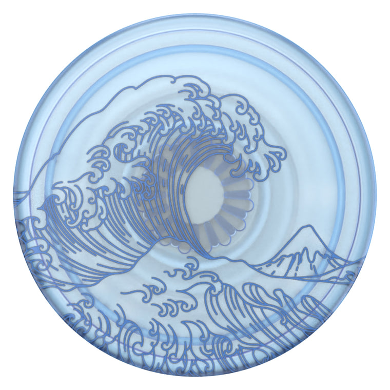 PopSockets PopGrip PlantCore Transluscent Ocean