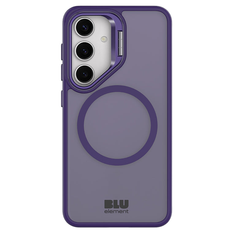 Blu Element Chromatic Kick Compatible w/MagSafe Case Deep Violet for Samsung Galaxy S25