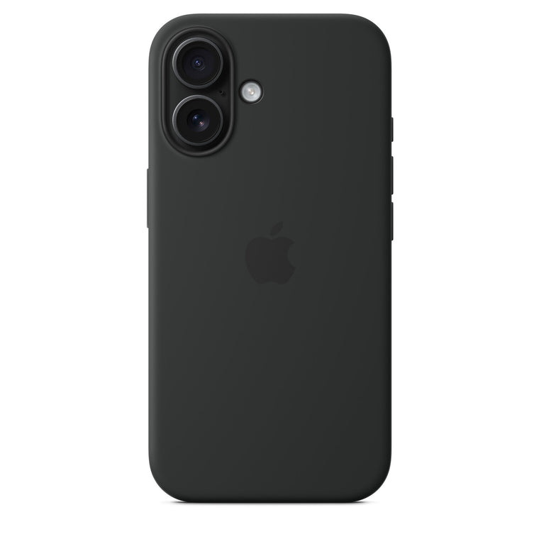 Apple Silicone Case with MagSafe Black for iPhone 16