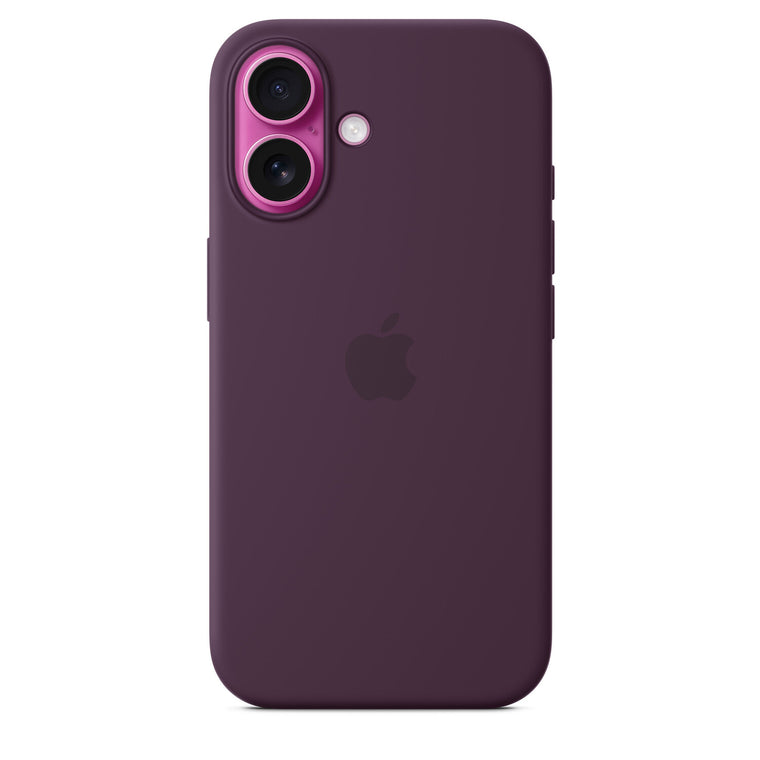 Apple Silicone Case with MagSafe Plum for iPhone 16 Plus