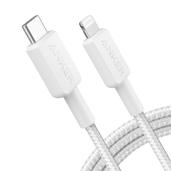 Anker USB-C to Lightning 3ft Cable White