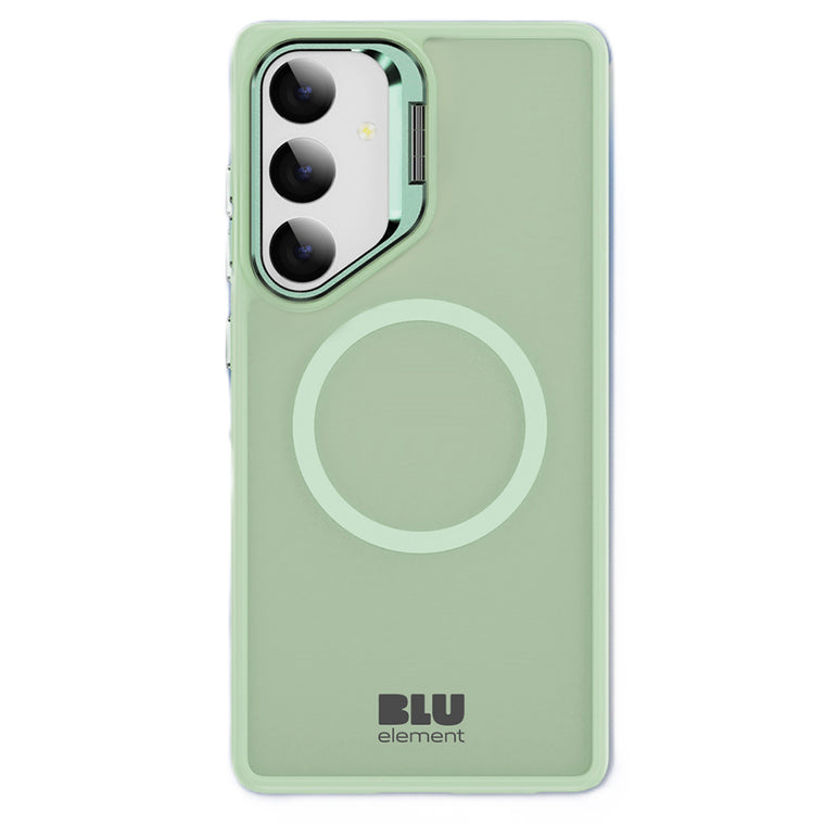 Blu Element Chromatic Kick Compatible w/MagSafe Case Light Green for Samsung Galaxy S25