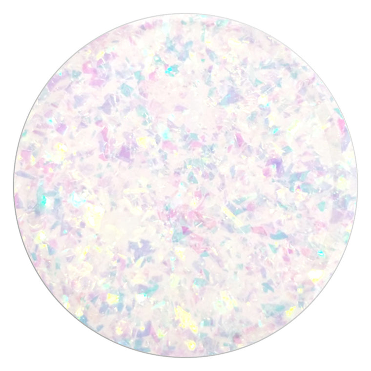 PopSockets PopGrip Iridescent Confetti White