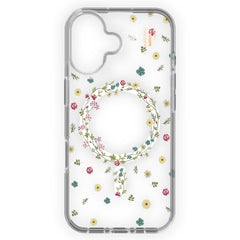 Ideal of Sweden Clear Case Mid MagSafe Petite Floral for iPhone 16 Plus