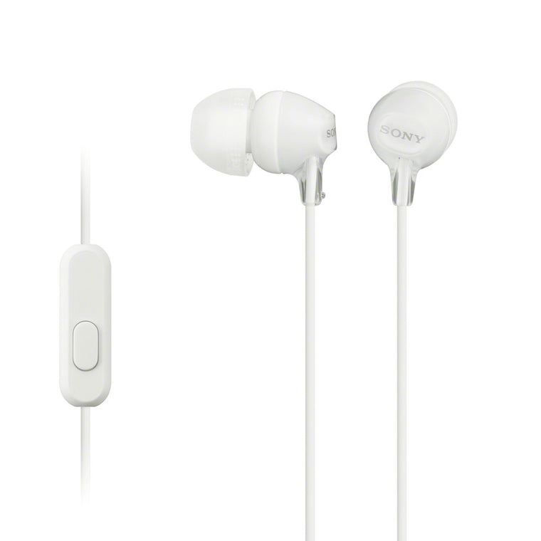 Sony In Ear Wired Headphones White