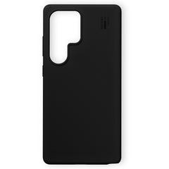 Ideal of Sweden Silicone Case Compatible w/MagSafe Black for Samsung Galaxy S25 Ultra