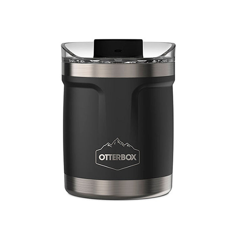 OtterBox Elevation Tumbler with Closed Lid 10 OZ Silver Panther (Black)