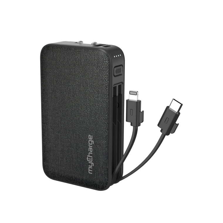 myCharge PowerHub Plus 6K mAh Black