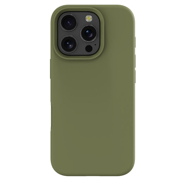 Blu Element Silicone w/MagSafe Case Olive foriPhone 16 Pro Max