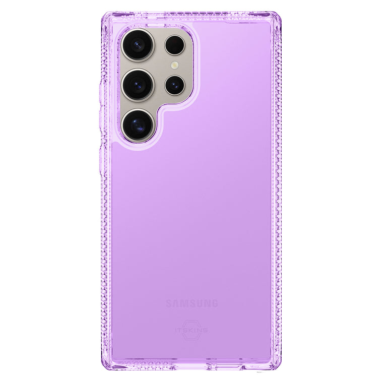 ITSKINS Spectrum_R Clear Case Light Purple for Samsung Galaxy S25 Ultra