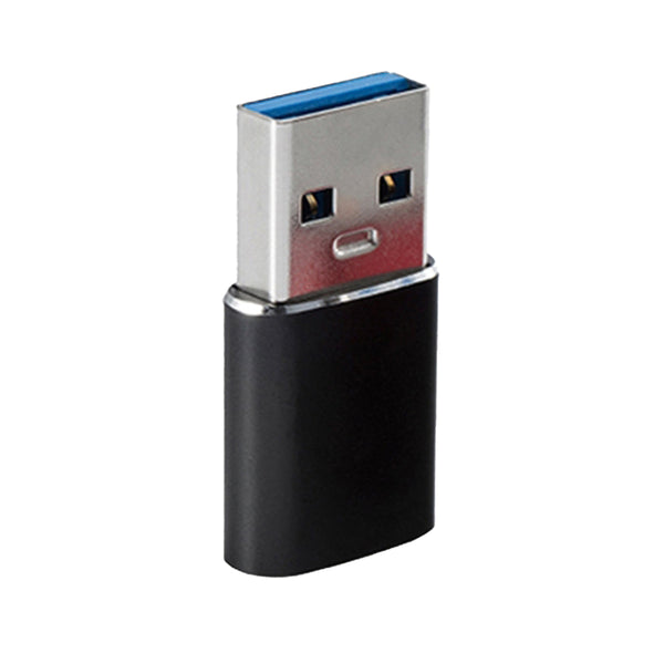 Bulk Packaging USB 3.1 Male to USB-C 3.1 Female Adapter Black