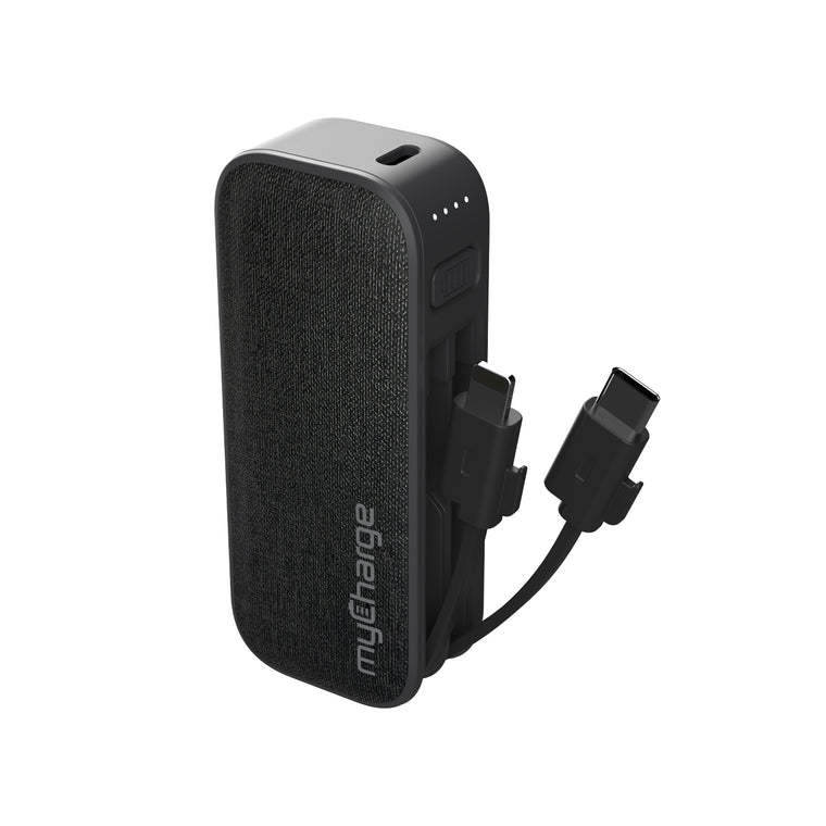 myCharge PowerHub Mini 3K mAh Black