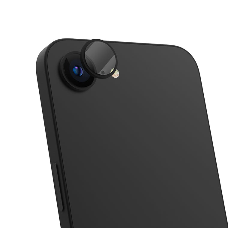 Blu Element Aluminum 1 by 1 Lens Protector Black for iPhone 16e