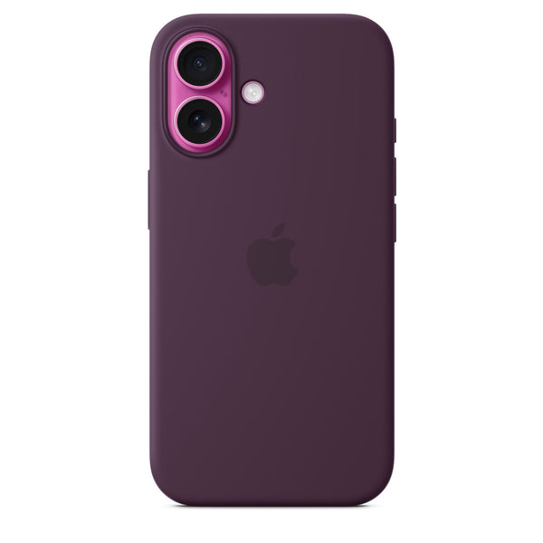 Apple Silicone Case with MagSafe Plum for iPhone 16