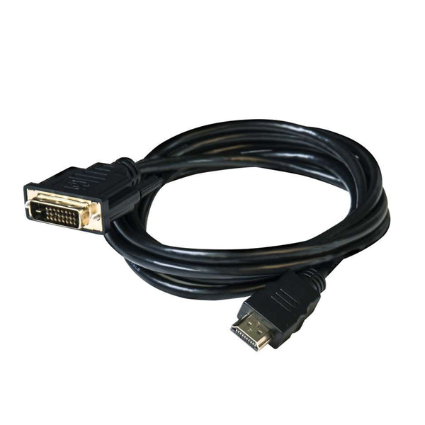 Club3D DVI-D to HDMI 1.4 Cable Male/Male 2m/6.56ft  Cable Black