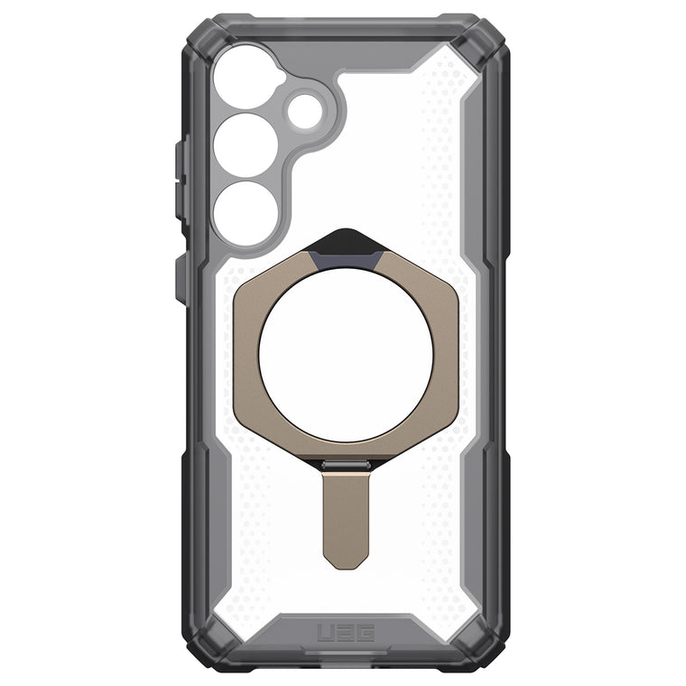 UAG Plasma XTE Rugged Kickstand Case Ash/Titanium for Samsung Galaxy S25+