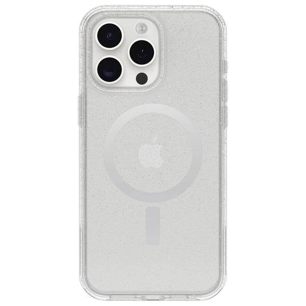 OtterBox Symmetry Clear MagSafe Protective Case Stardust for iPhone 15 Pro Max